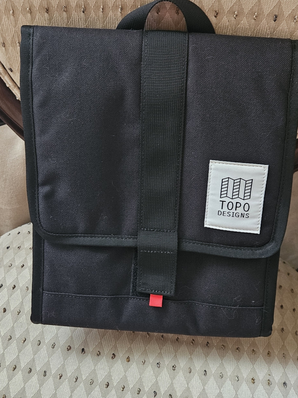 Topo Designs Black Cooler/Lunch Bag